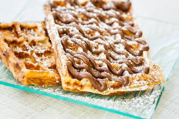 gaufre maison pour un gouter gourmand