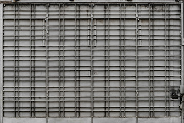 Obraz premium Folding metal gate, Mandalay, Myanmar