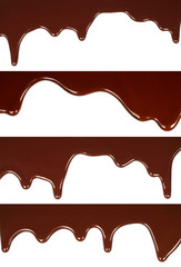 Melted chocolate dripping set