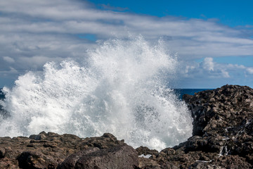 Vagues. Houles