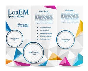Tri-fold brochure template