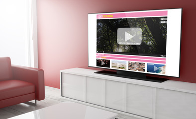 Television smart video streaming