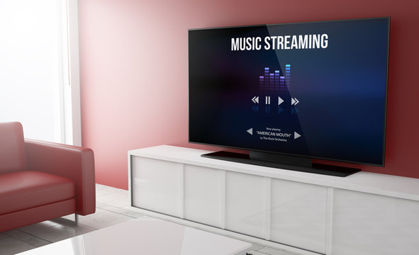 Television Smart Music Streaming