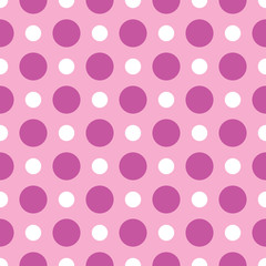 seamless Polka dot background