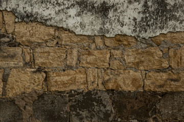 baufällige Mauer