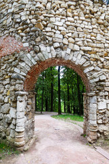 Stone passage into the fortress