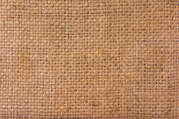 Close up of sack texture background