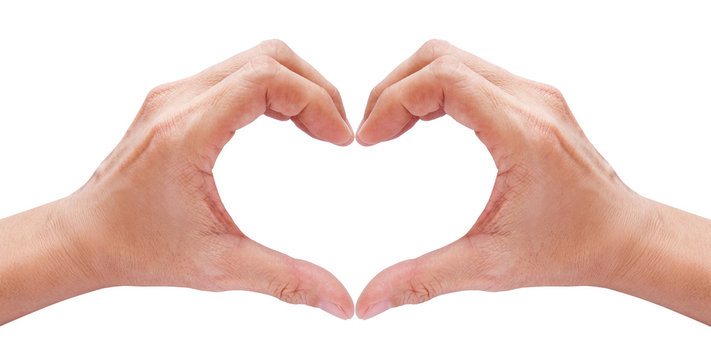 Heart Shaped Hands Images – Browse 188 Stock Photos, Vectors, and Video