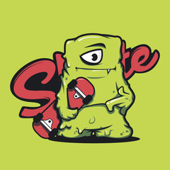 Skate monster