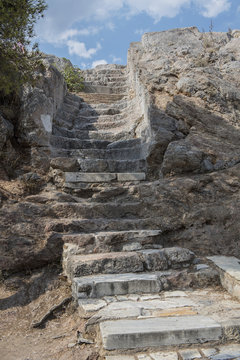 Areopag auf dem Akropolish&uuml;gel, Athen, Griechenland
