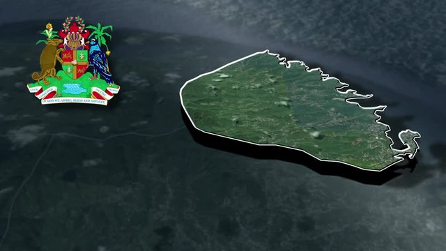 Saint David with Coat Of Arms Animation Map
Parishes of Grenada