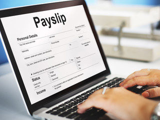 Payslip Purchase Order Form Concept