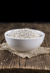 Puffed Amaranth (selective focus)