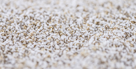 Puffed Amaranth (selective focus)