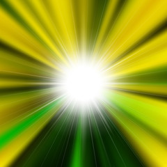 Obraz premium Flare bright shiny star