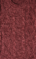 Woolen knitting background