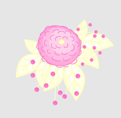 Flower Vintage Design