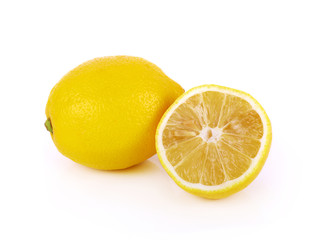 lemon isolate on white background