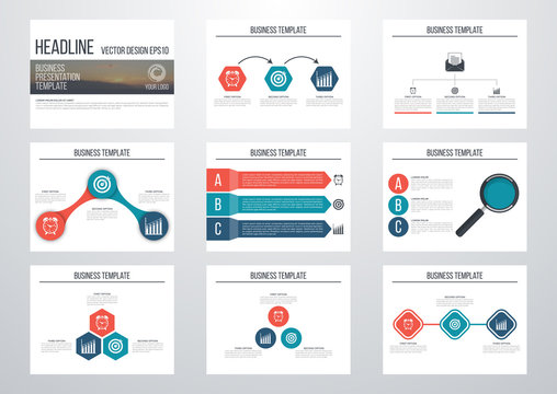 Set of infographic elements