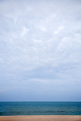 sky and beach