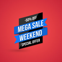 Sale vector, special offer