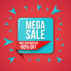 Sale vector, special offer