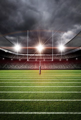 soccer stadium, 3d rendering