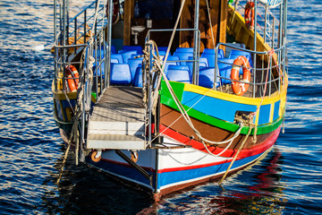 Fototapeta na wymiar Maltese fishing boat