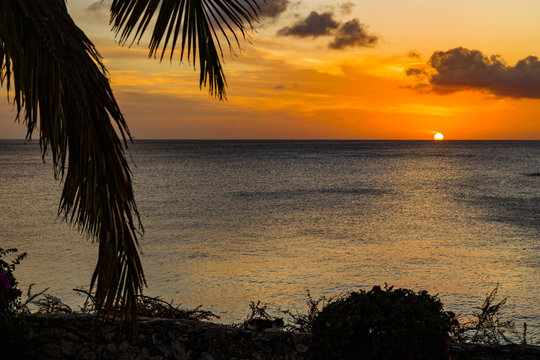 Sunset on Curacao