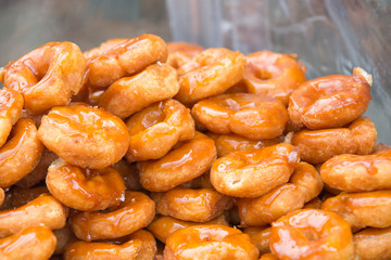 Traditional Thai donut 