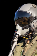 Military fighter pilot uniform