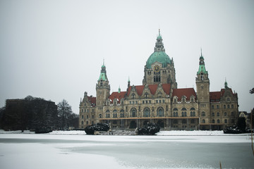 Obraz premium Cold Rathaus