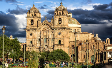 Plaza Mayor in Cusco, Peru