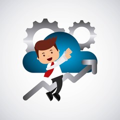 search engine optimization flat icons vector illustration design