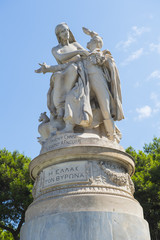 Lord Byron-Denkmal beim Nationalgarten, Athen, Griechenland