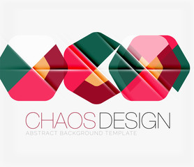 Abstract background with round shapes