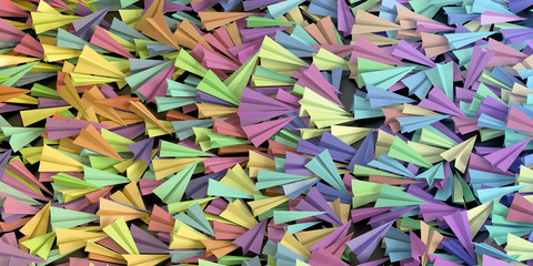 Infinite paper planes