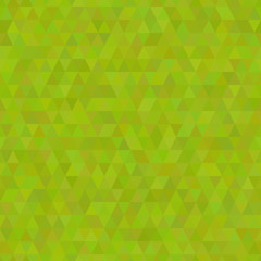 Lime triangles geometric seamless pattern.