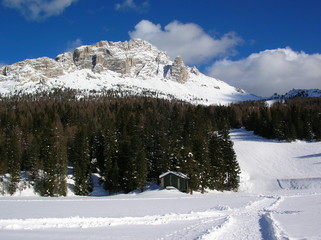 Lago di Misurina inverno