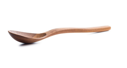 Handmade wooden spoon.
