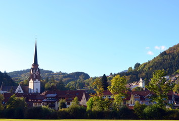 Fototapeta na wymiar Schönau im Schwarzwald