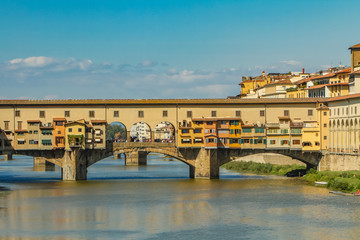 Bridge Ponte Vecchio in Florence, Italy