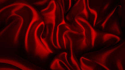 abstract luxury cloth or liquid folds of silk, texture satin velvet material or luxurious Christmas background or elegant wallpaper design,