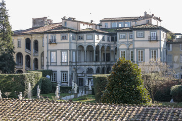 Stadtansicht, Stadtansichten, Städtereisen, Italien, Toscana, Lucca, Architektur, Gebäude,...