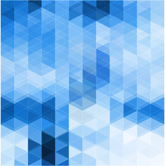 Абстрактный геометрический синий фон