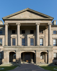 Fototapeta na wymiar Facade of the Province House, Charlottetown, Prince Edward Islan
