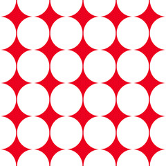 Abstract vector dotted seamless pattern.