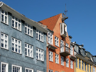 Fototapeta na wymiar Kopenhagen, Nyhavn