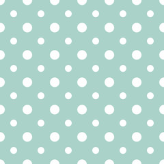 Abstract vector dotted seamless pattern.
