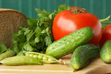 vegetables  salad
